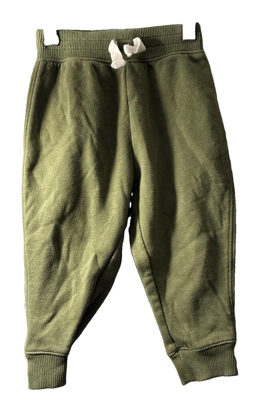 toddler/baby olive green jogger sweatpants